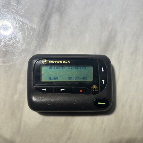 Motorola flex pager - flex, tested!